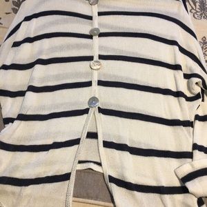 Button-down Back Sweater